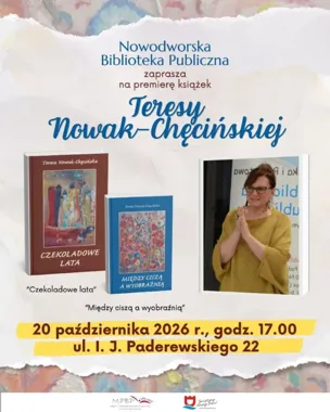 Premiera książek Teresy Nowak-Chęcińskiej w Nowym Dworze Mazowieckim