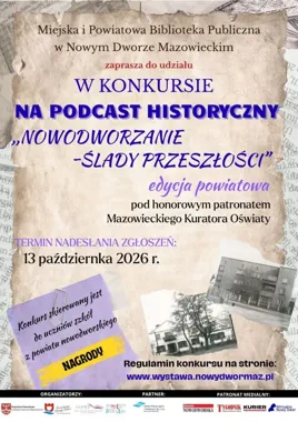 Uczniowie nagrają historię powiatu. Biblioteka czeka na podcasty